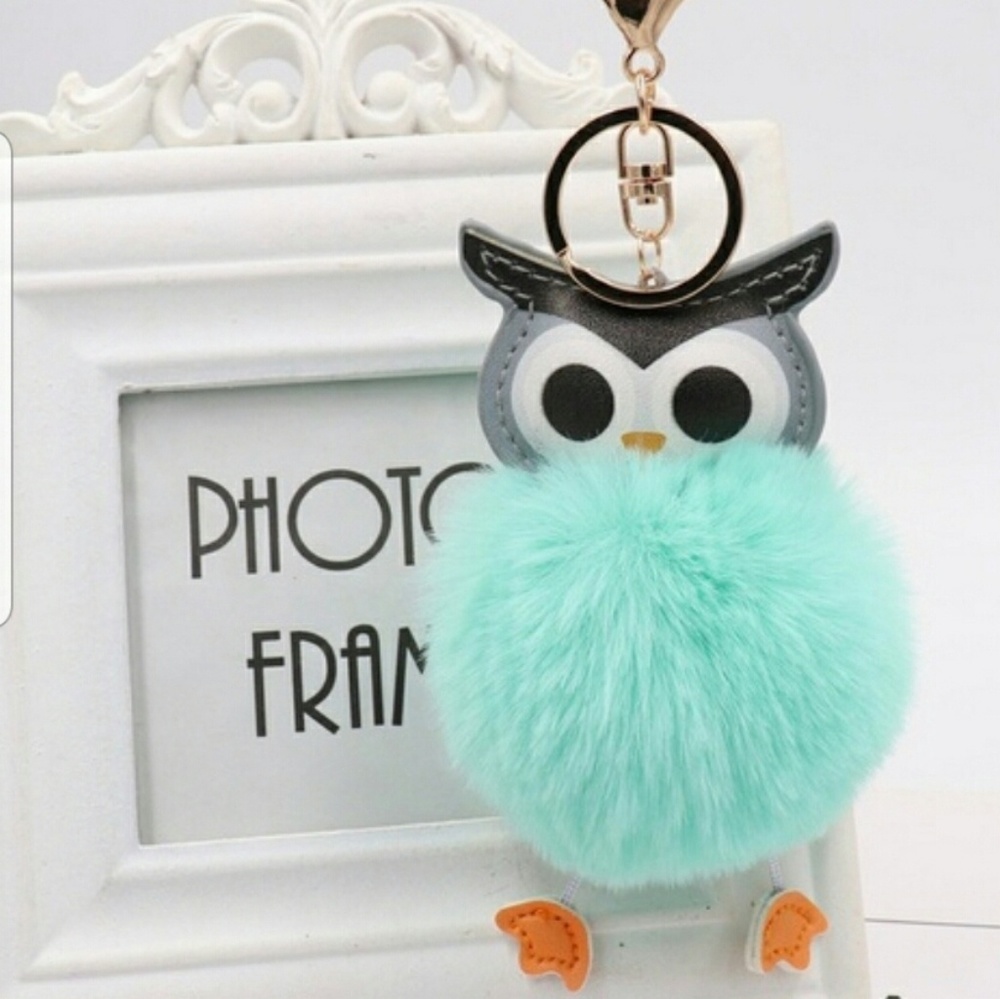 New Cute Owl Handbag Charm/Keychain